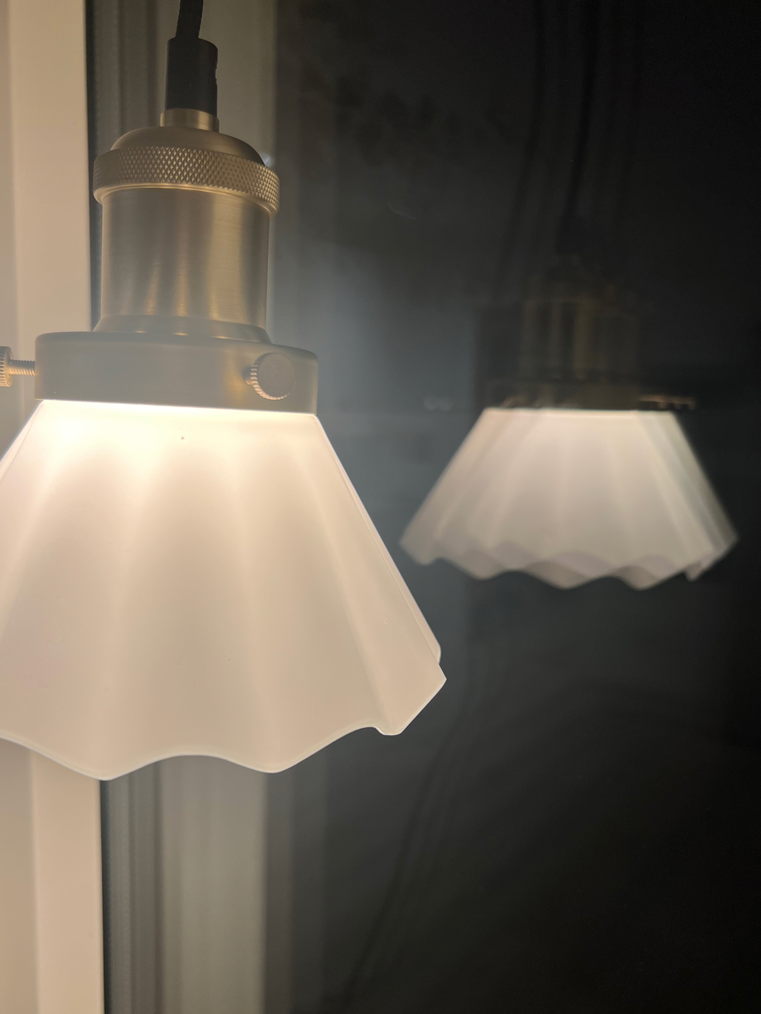 August Window Lamp - 15 cm - Window Lamp - Pleated - 2