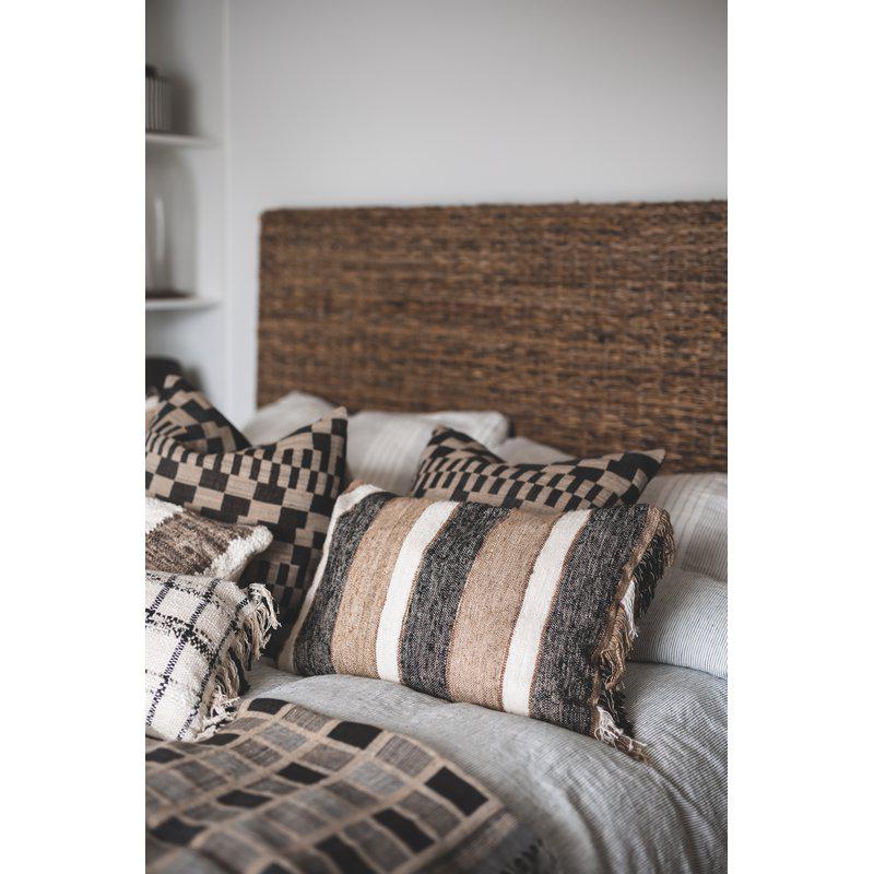Delia Kuddfodral i ull Svart/Beige