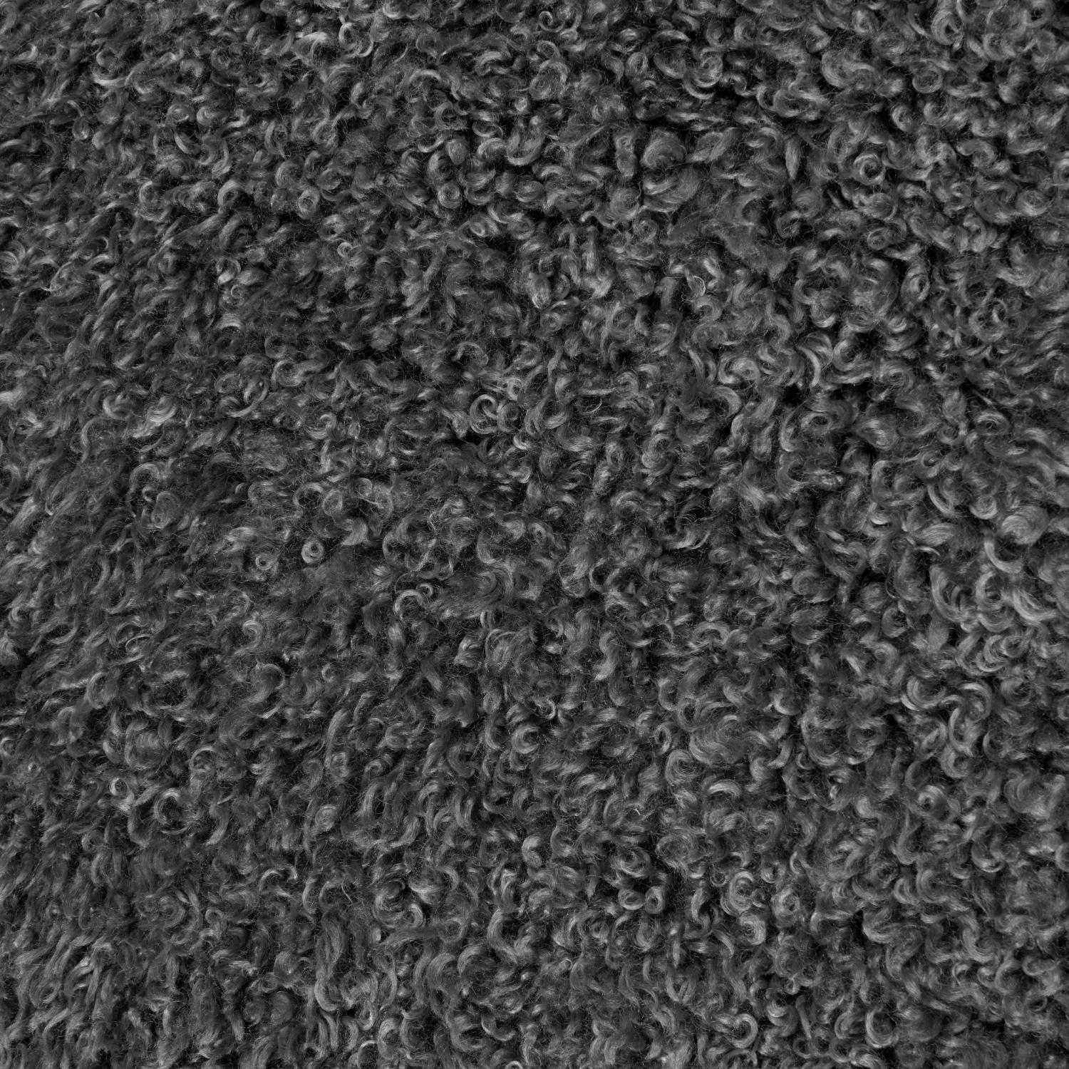 Wooly Kudde Fårskinnsimitation - Grå  - 5