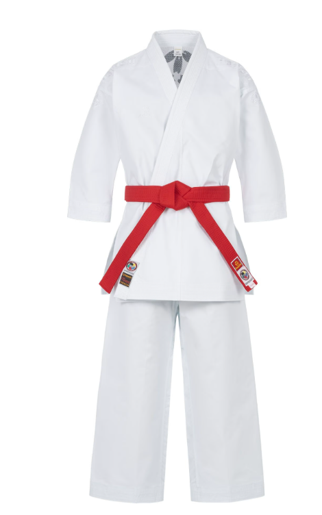 WKF Hayashi Tenno Premium  Karate Kata GI White - 2