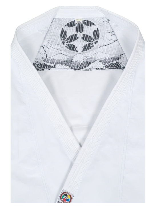 WKF Hayashi Tenno Premium  Karate Kata GI White - 4