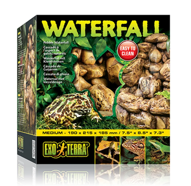 Vattenfall Medium 19x21,5x18 cm med pump Exoterra