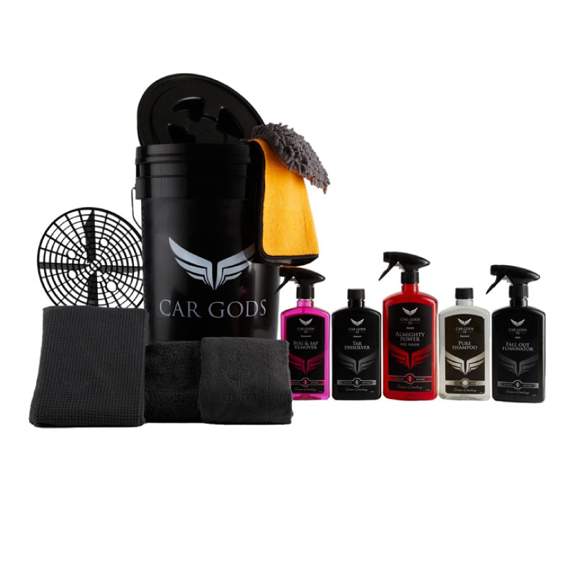 Car Gods Prep & Wash Bucket Kit