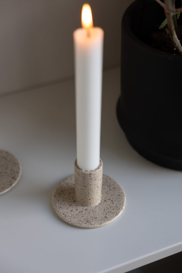 LJUSSTAKE LITEN - SAND/BEIGE