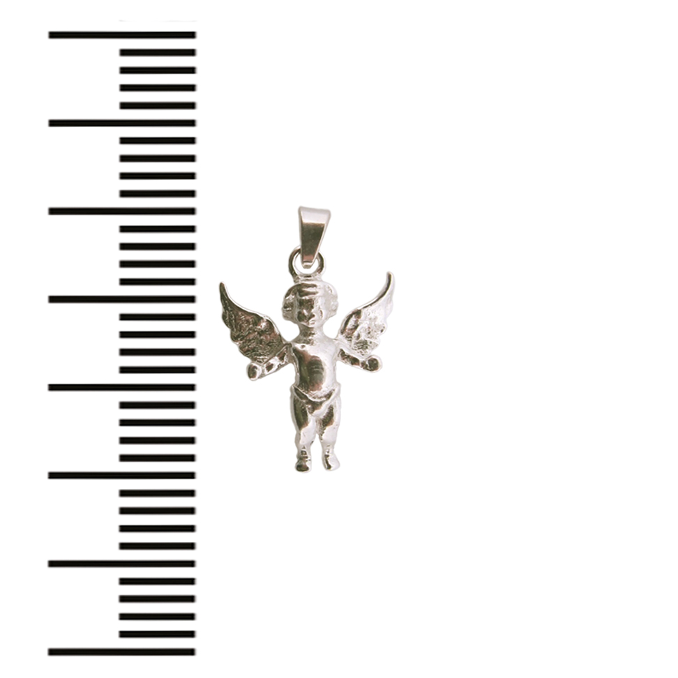 Berlock Ängel 17.5mm Äkta Silver - 3