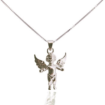 Berlock Ängel 17.5mm Äkta Silver