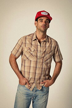 Wayne western  kortärmad skjorta