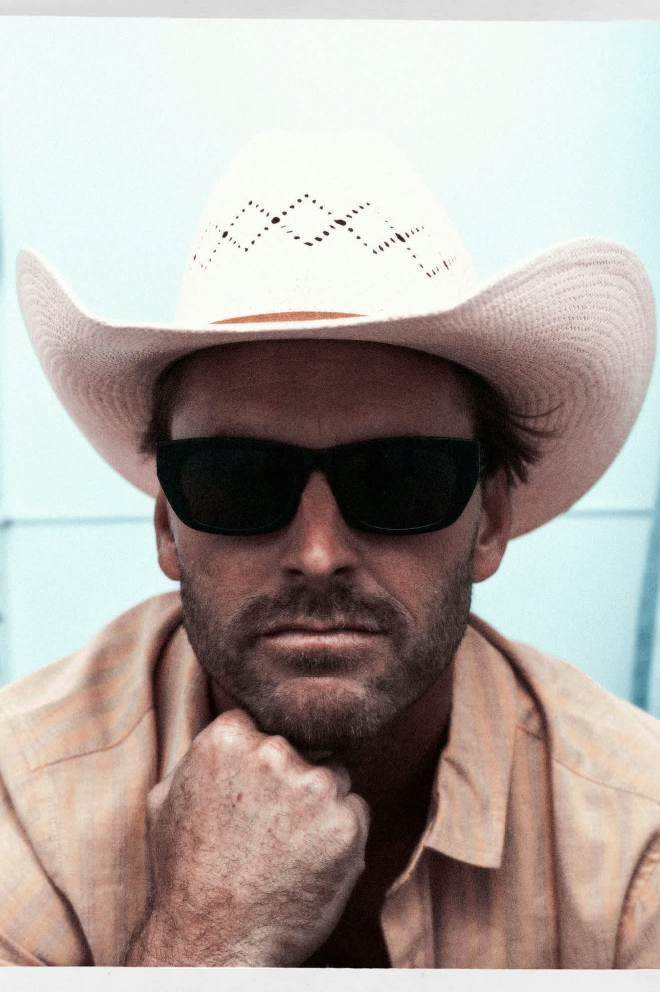 Laredo cowboyhatt strå panama - 12