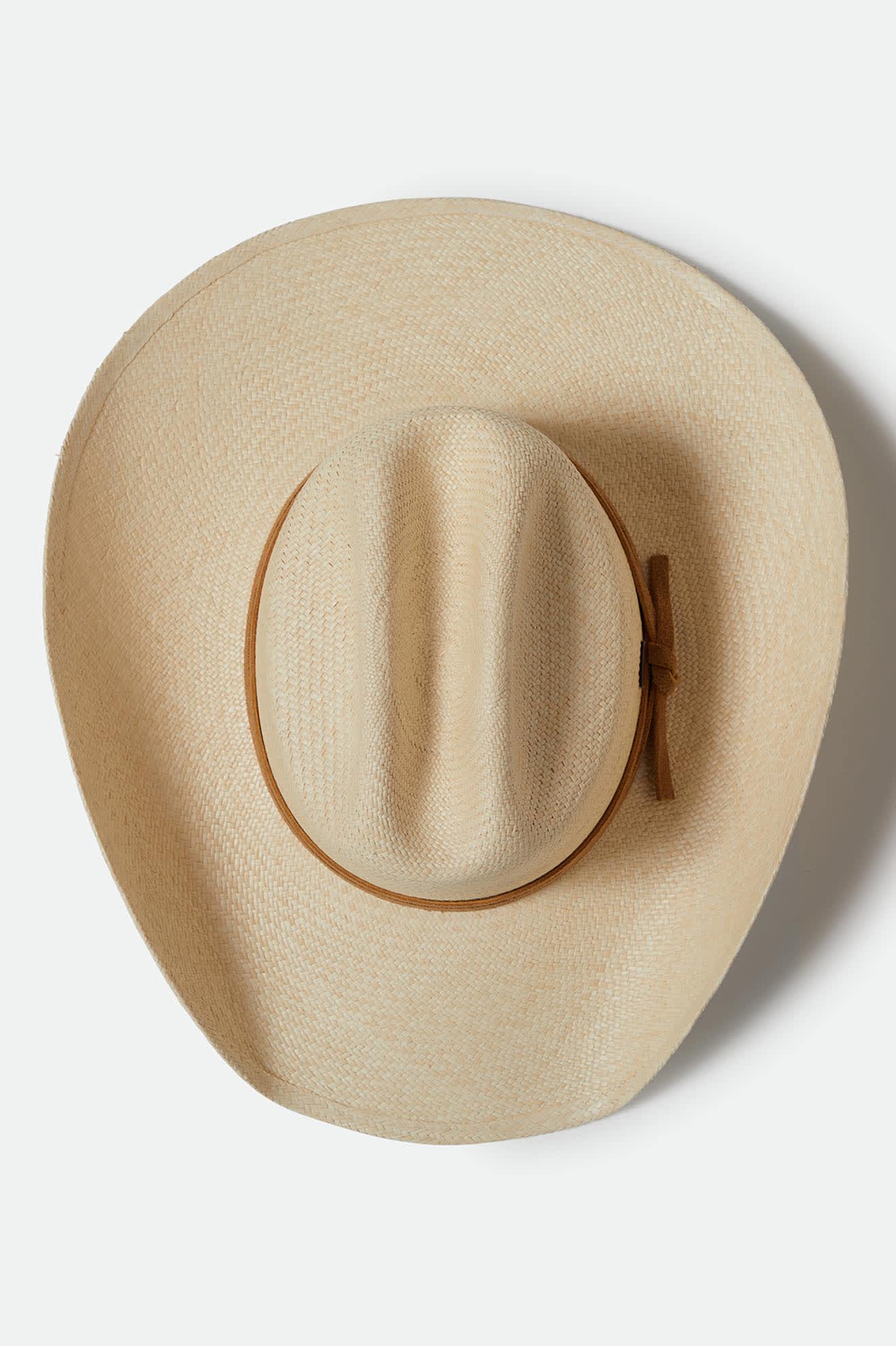 Laredo cowboyhatt strå panama - 16