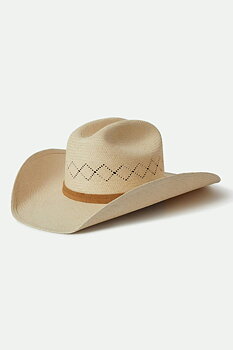 Laredo cowboyhatt strå panama