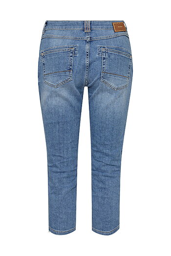 MMNaomi Olympos Jeans Mid Blue Capri