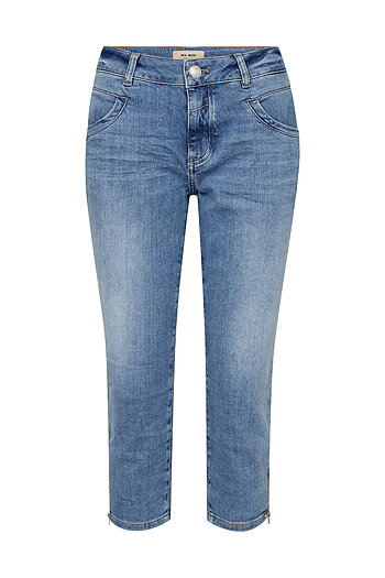 MMNaomi Olympos Jeans Mid Blue Capri