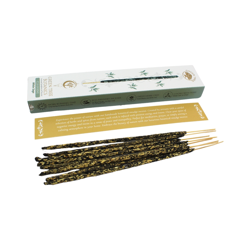 Green Tree Botanics Cleansing Smudge Incense - 2