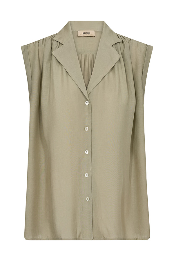 MMZuno SL Blouse Mos Gray - 5