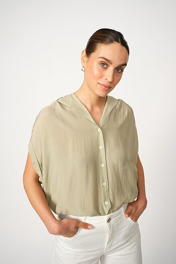 MMZuno SL Blouse Mos Gray