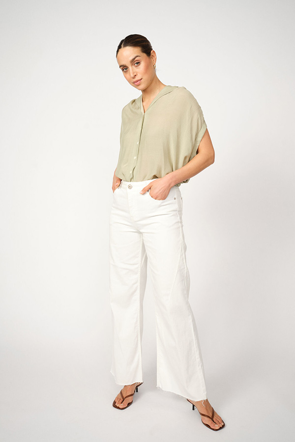 MMZuno SL Blouse Mos Gray - 3