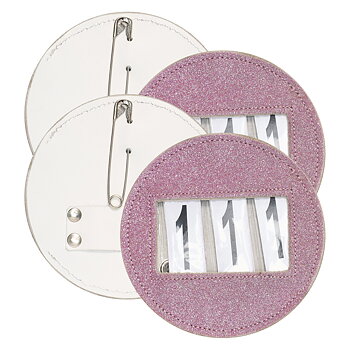 IMPERIAL RIDING Nummerlapp Rosa Glitter 