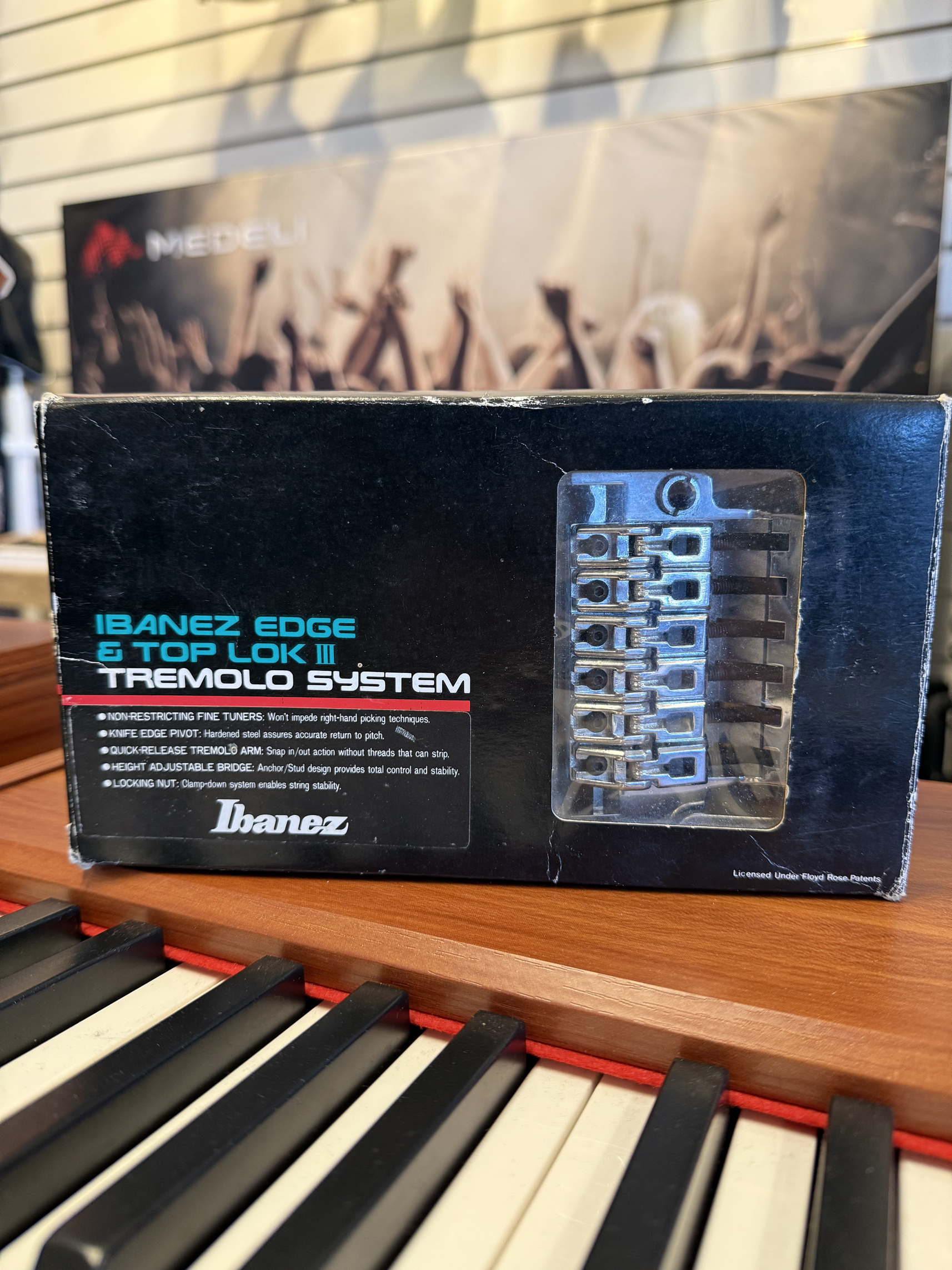 Ibanez YW337C Edge & Top Lok III Tremolo system 80-tal 