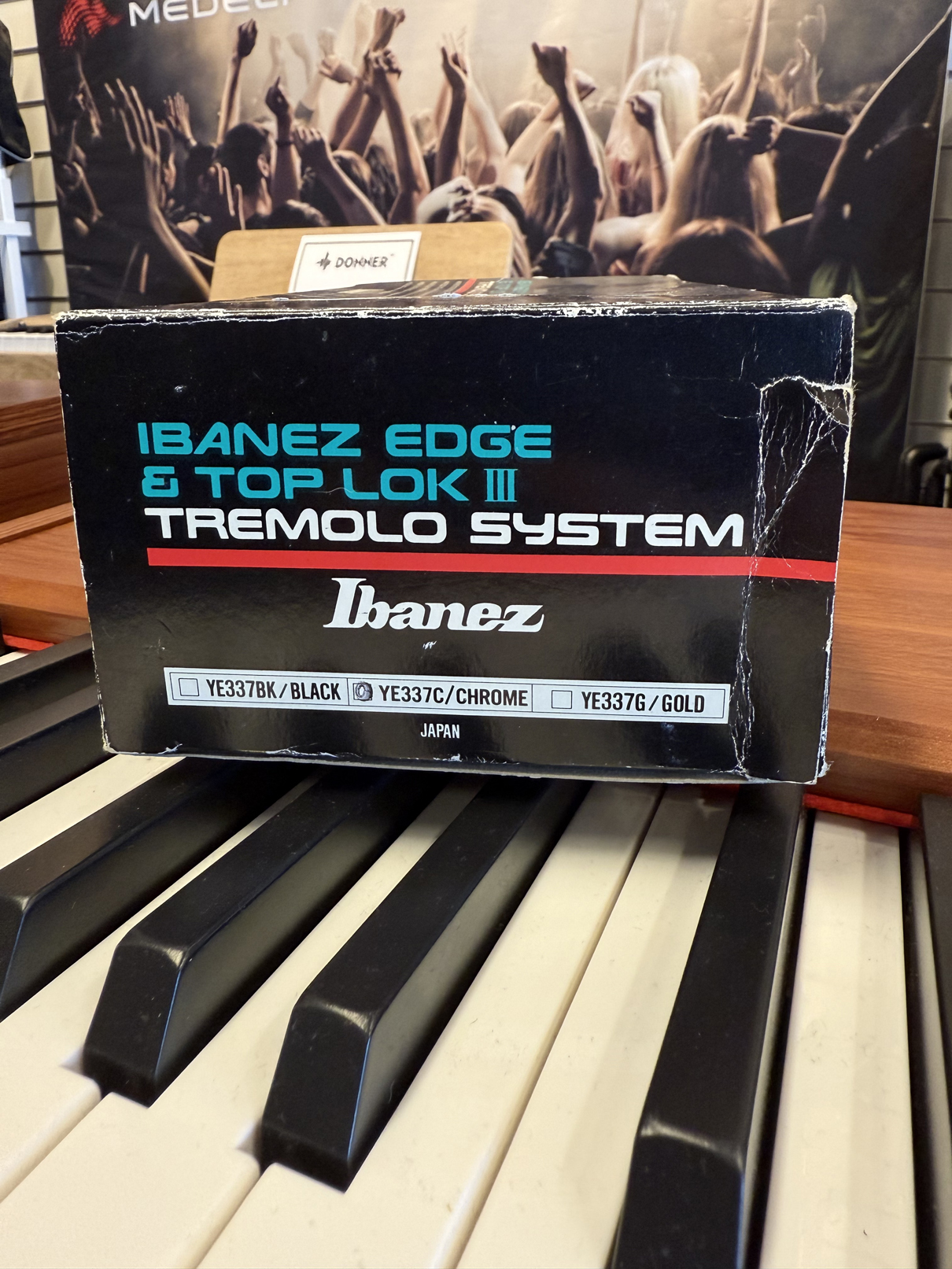 Ibanez YW337C Edge & Top Lok III Tremolo system 80-tal  - 2