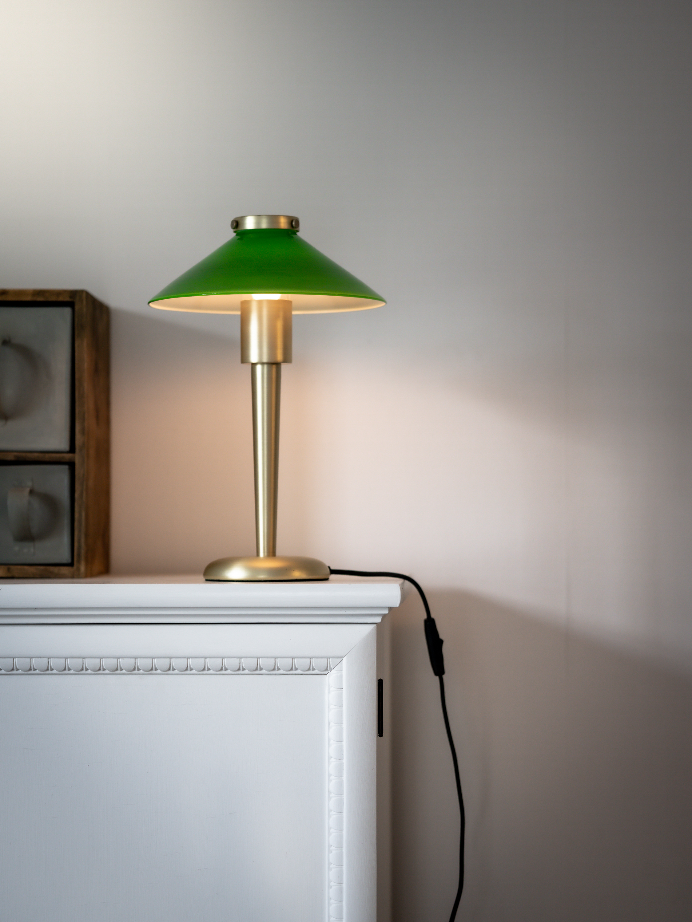 August Table Lamp - 34cm - Table Lamp - Green