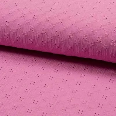 MUSLIN EMBROIDERY - PINK