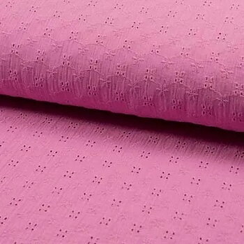 MUSLIN EMBROIDERY - PINK