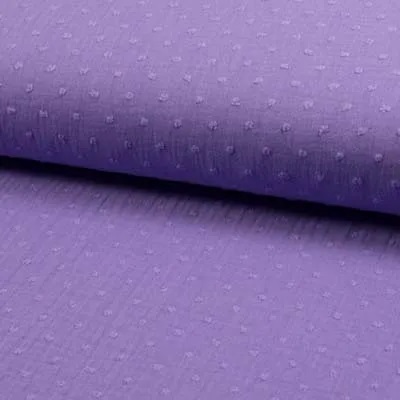 DOT MUSLIN - PURPLE