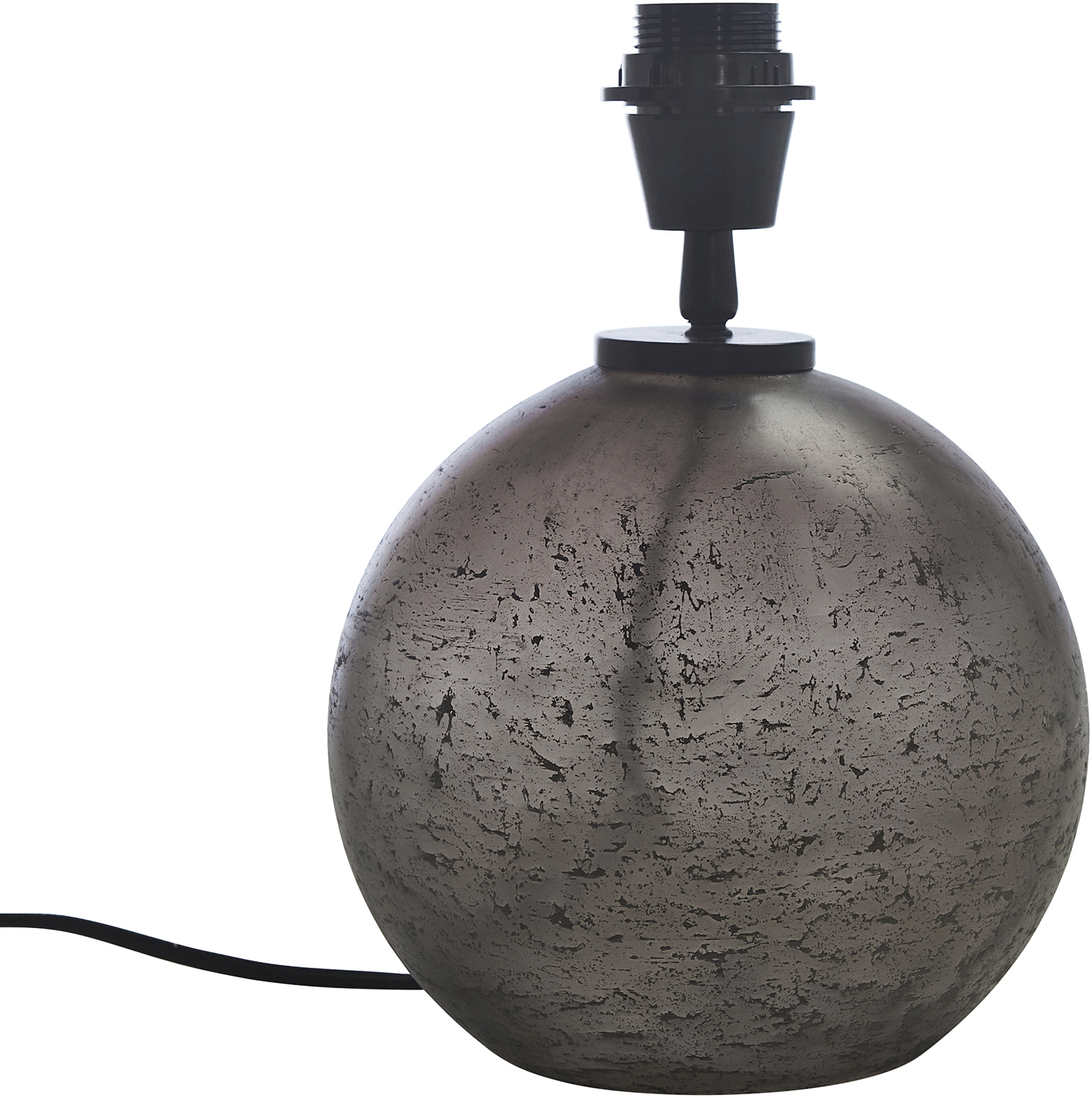 Jonna Lamp Base - Hand-blown Glass Brown Vintage 28x20 cm - 2