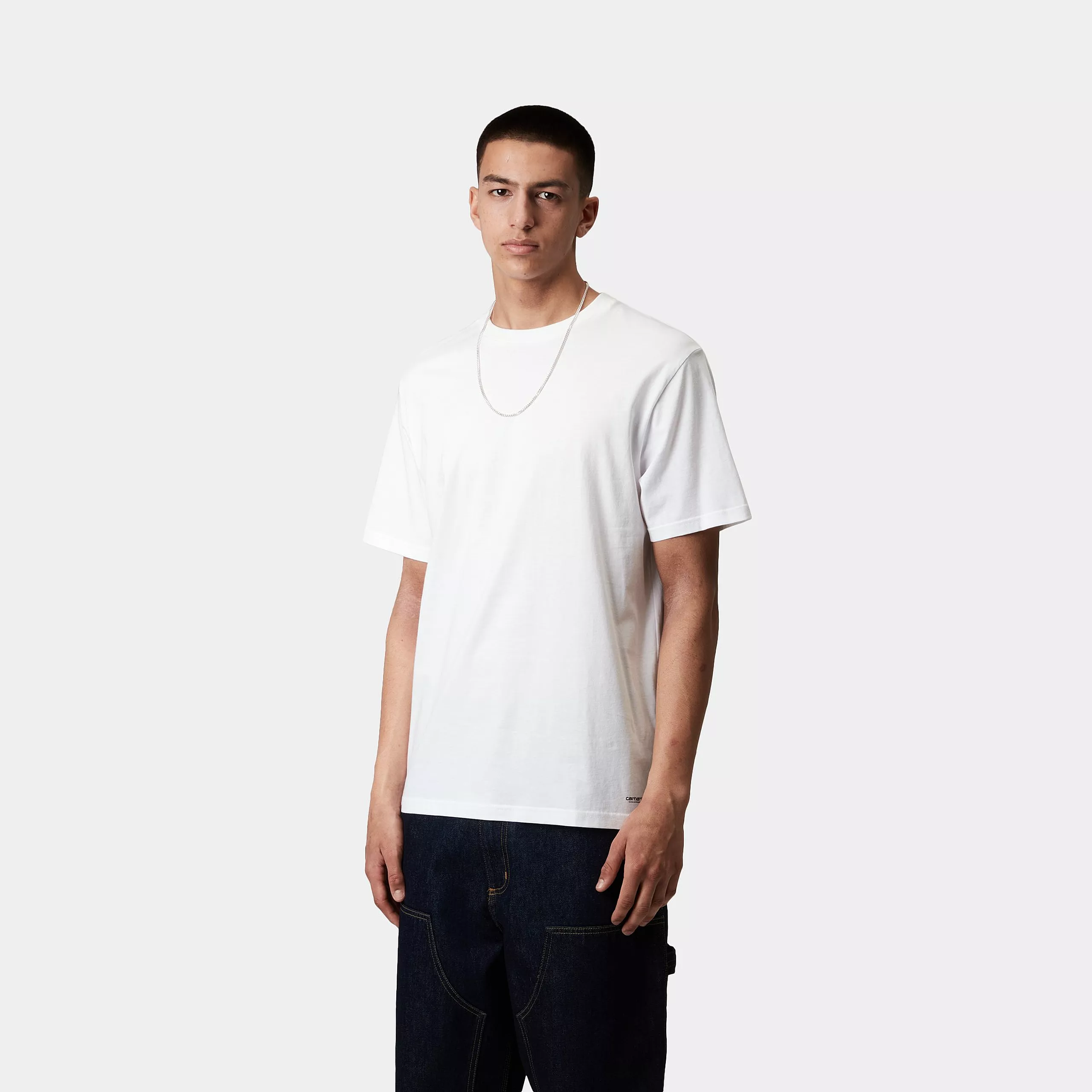 Carhartt WIP Standard Crew Neck T-shirt White 2 Pack - 2