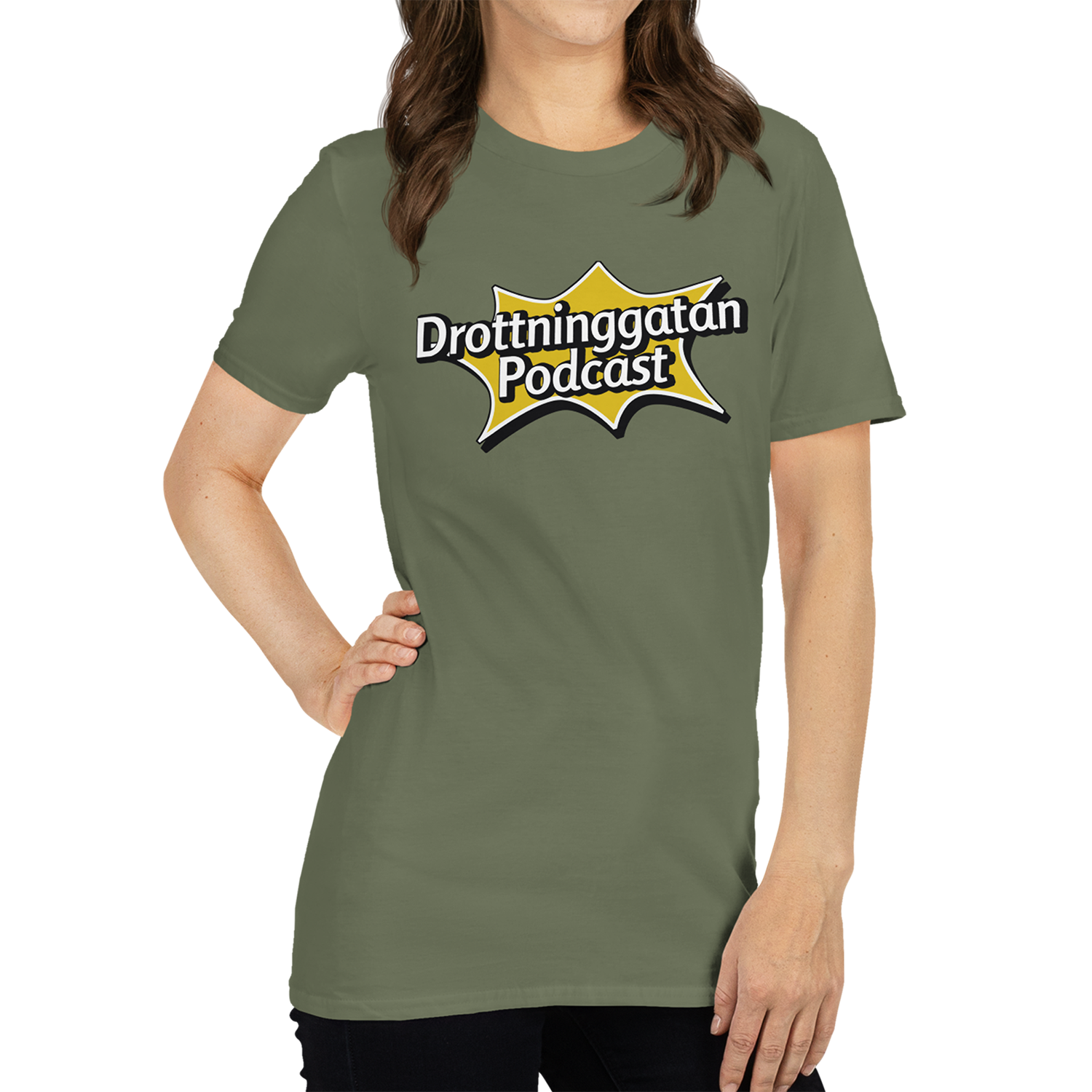 Drottninggatan Podcast - Dam T-Shirt  - 2