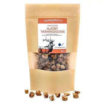 Tassafritt Hundgodis Hjort 80g