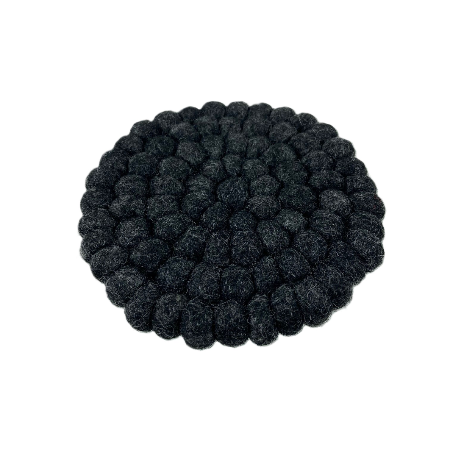 Coaster / Drinkunderlägg av ullbollar 4-pack - 13