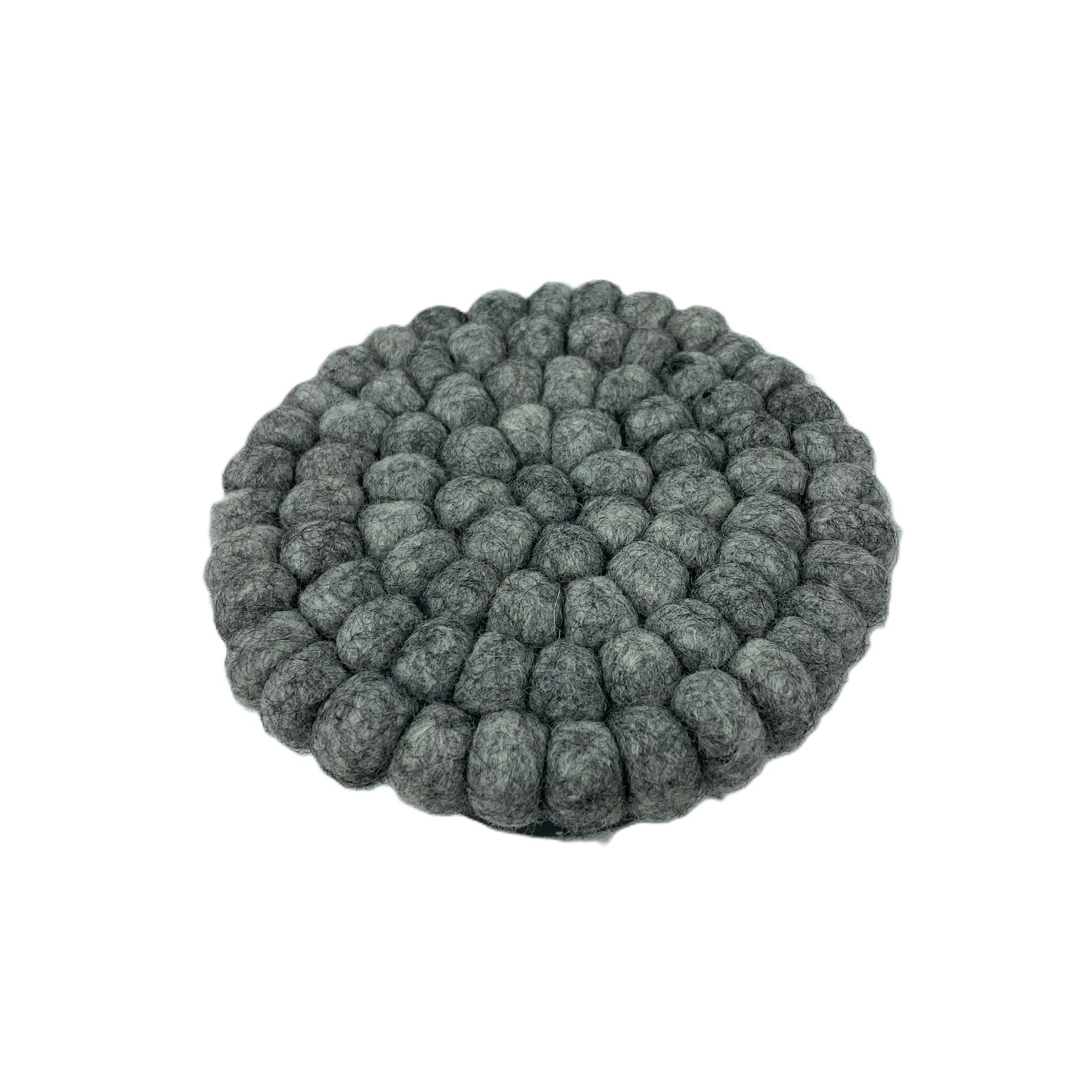 Coaster / Drinkunderlägg av ullbollar 4-pack - 5