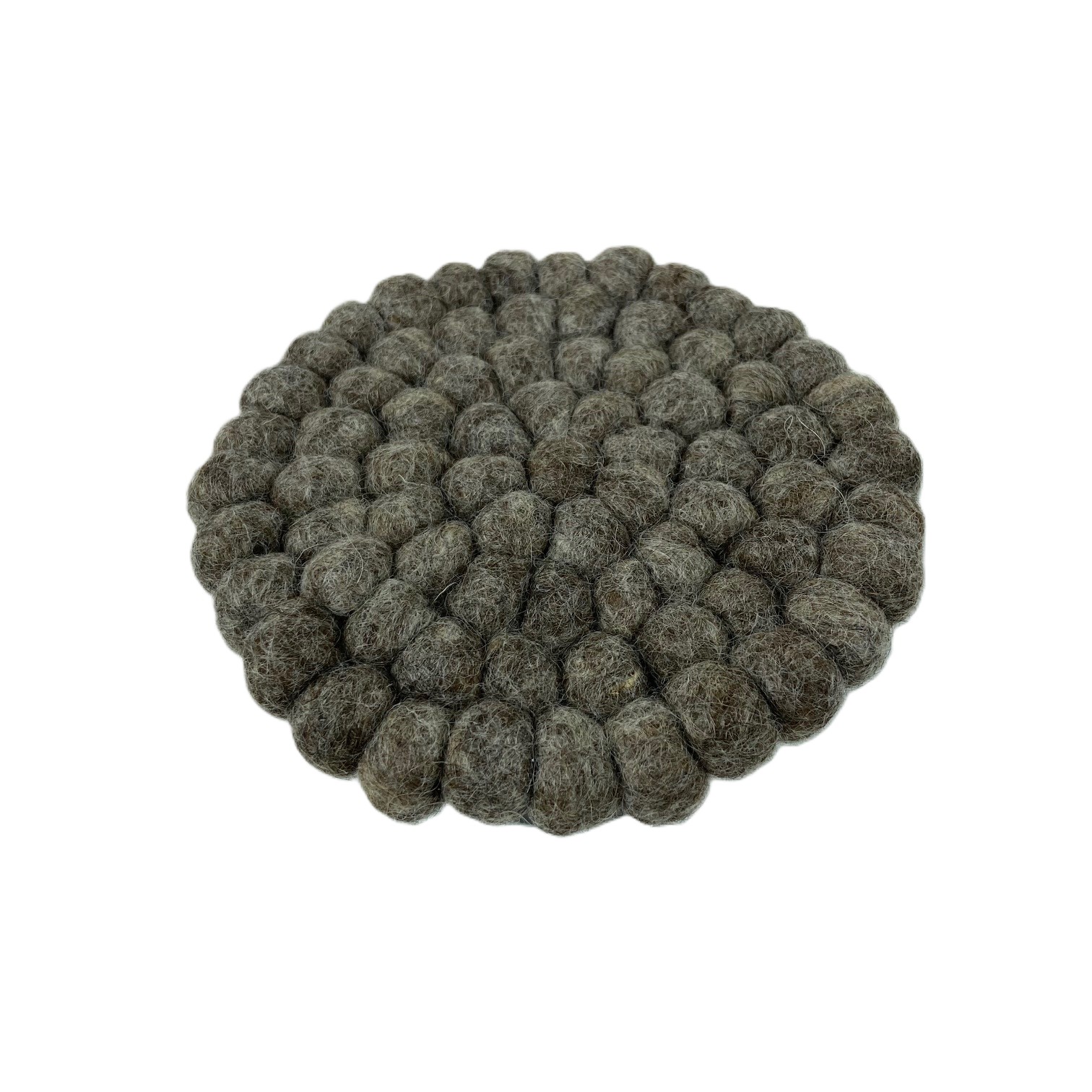 Coaster / Drinkunderlägg av ullbollar 4-pack - 8