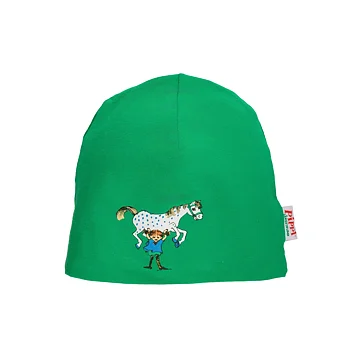 Pippi Longstocking Strong Beanie Green size 46/48