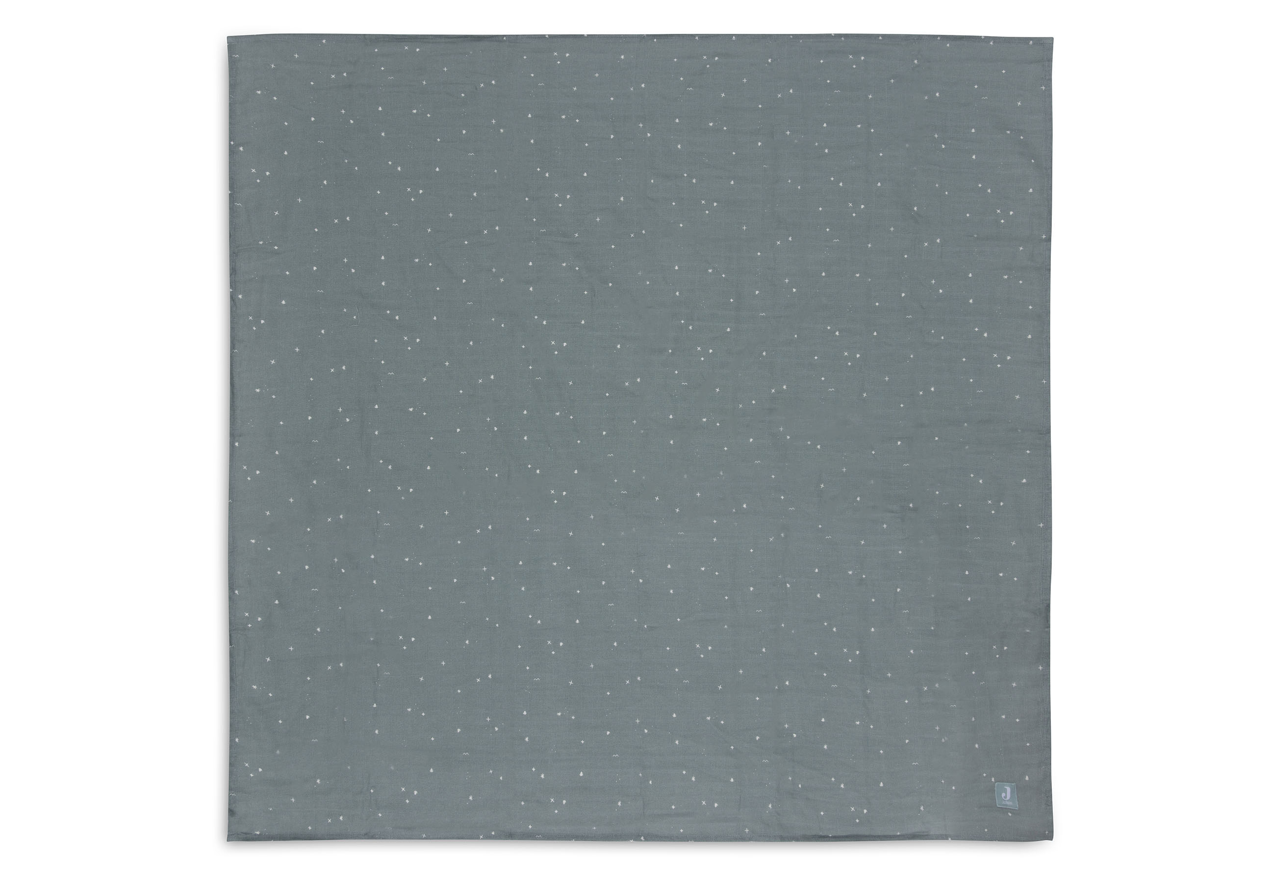 Jollein Muslinfilt 115x115cm Twinkling Sea Green 2p - 3