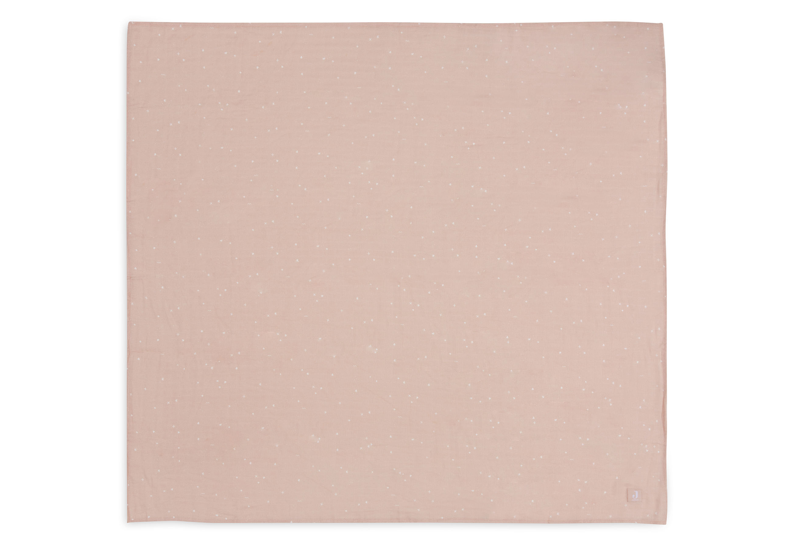 Jollein Muslinfilt 115x115cm Twinkling Wild Rose 2p - 2