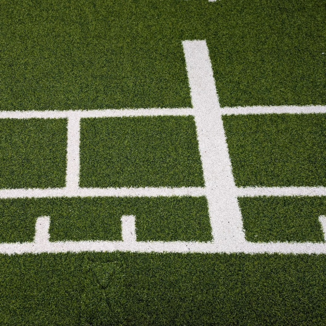 Pavigym Turf (2x10,6 m 22 mm) Grön med markeringar  - 6