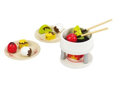 Fondue i trä