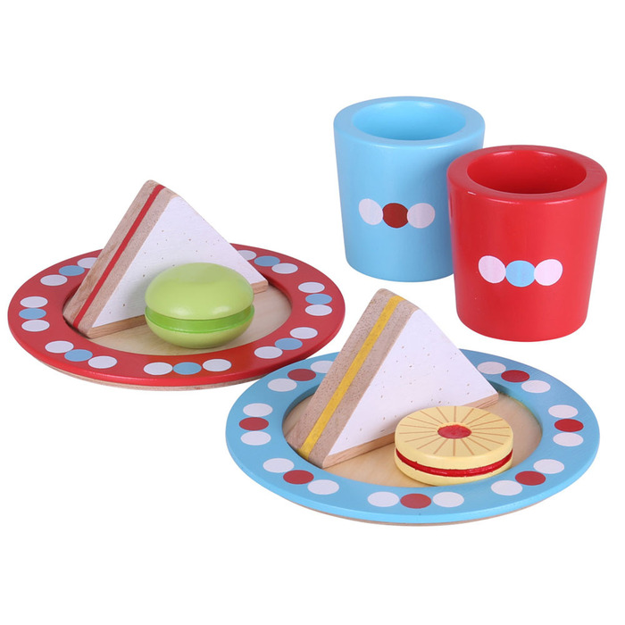Tea Time Set i trä