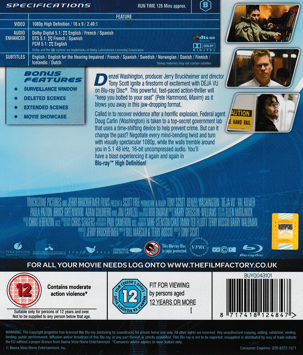 Déjà Vu (Blu-ray) - 2