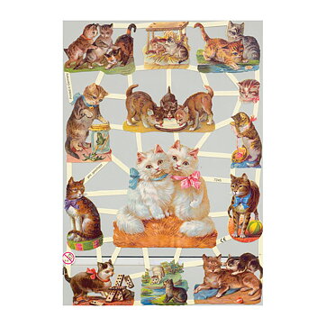 Bookmarks Second Hand - Cats Vintage EF7245