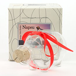 Valto Kokko (1988) Rounded Pig Bottle Napsu 17 cm <with Box>