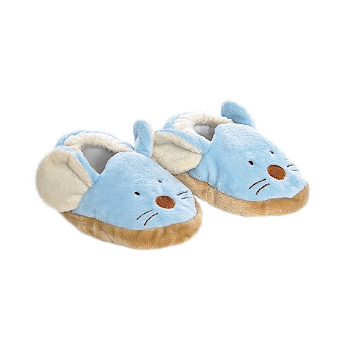 Diinglisar Babytofflor, Mus - Teddykompaniet