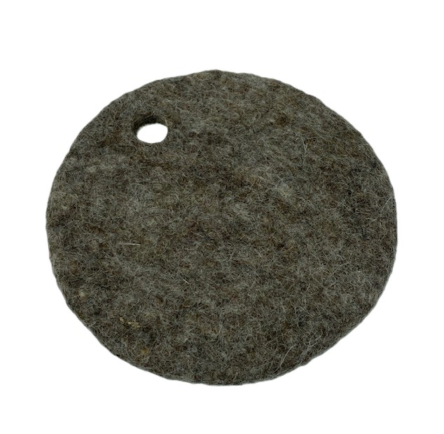 Coaster / Drinkunderlägg av tovad ull - 4-pack - 6