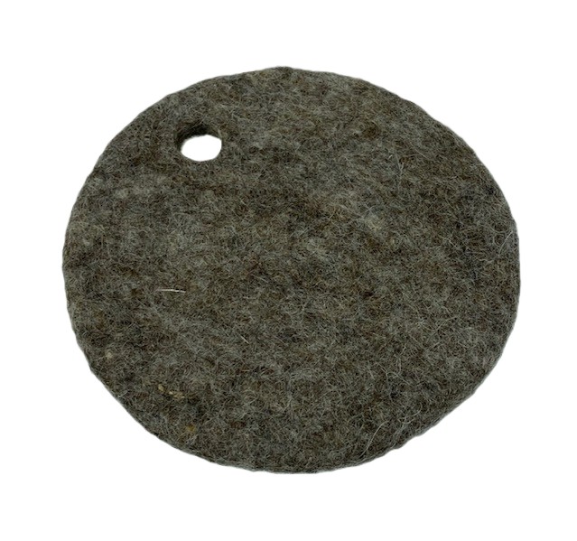 Coaster / Drinkunderlägg av tovad ull - 4-pack - 5