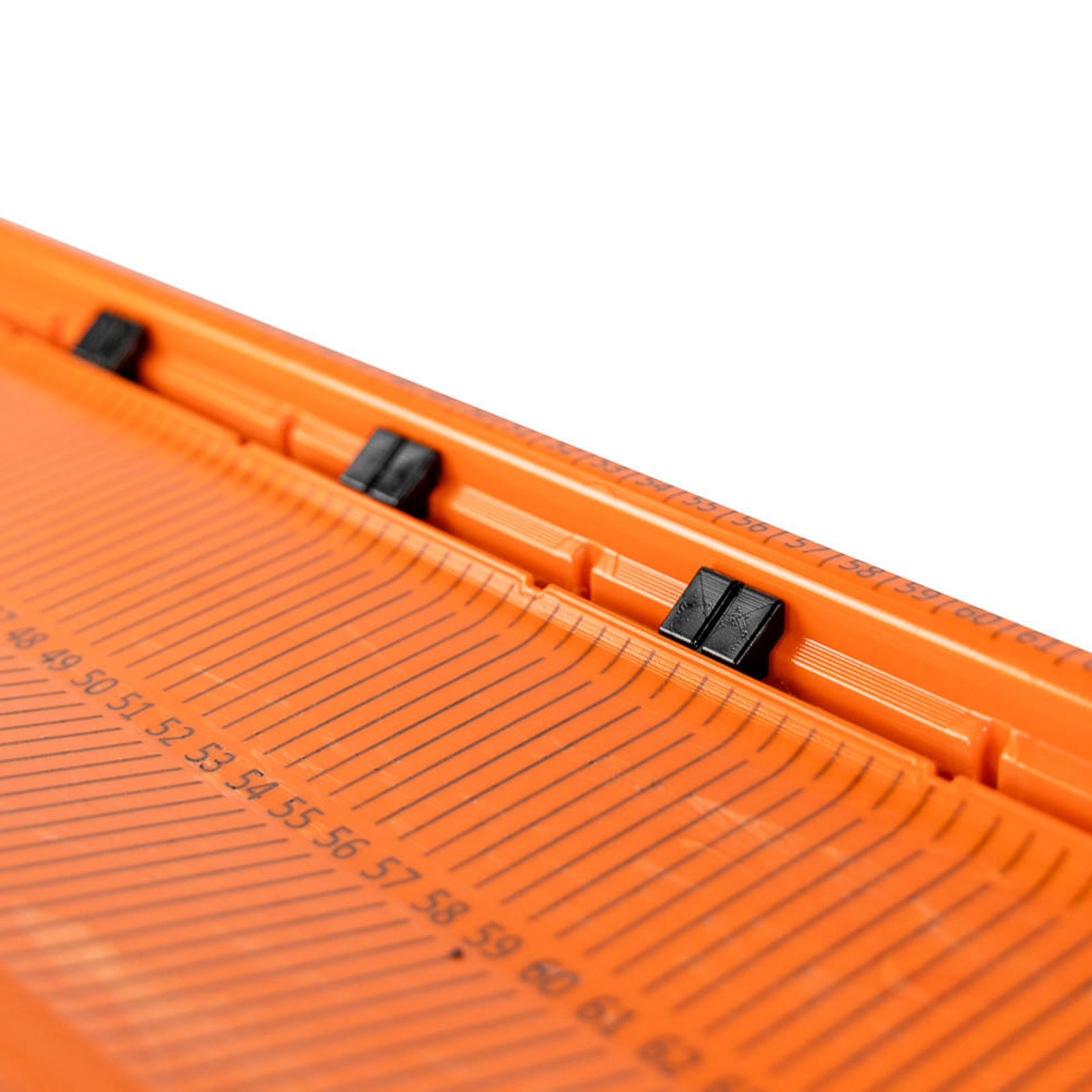 Metric LeaderBoard - 71 cm Measuring Board with Built-In Identifier Holders and Cull Tabs, Orange - 18