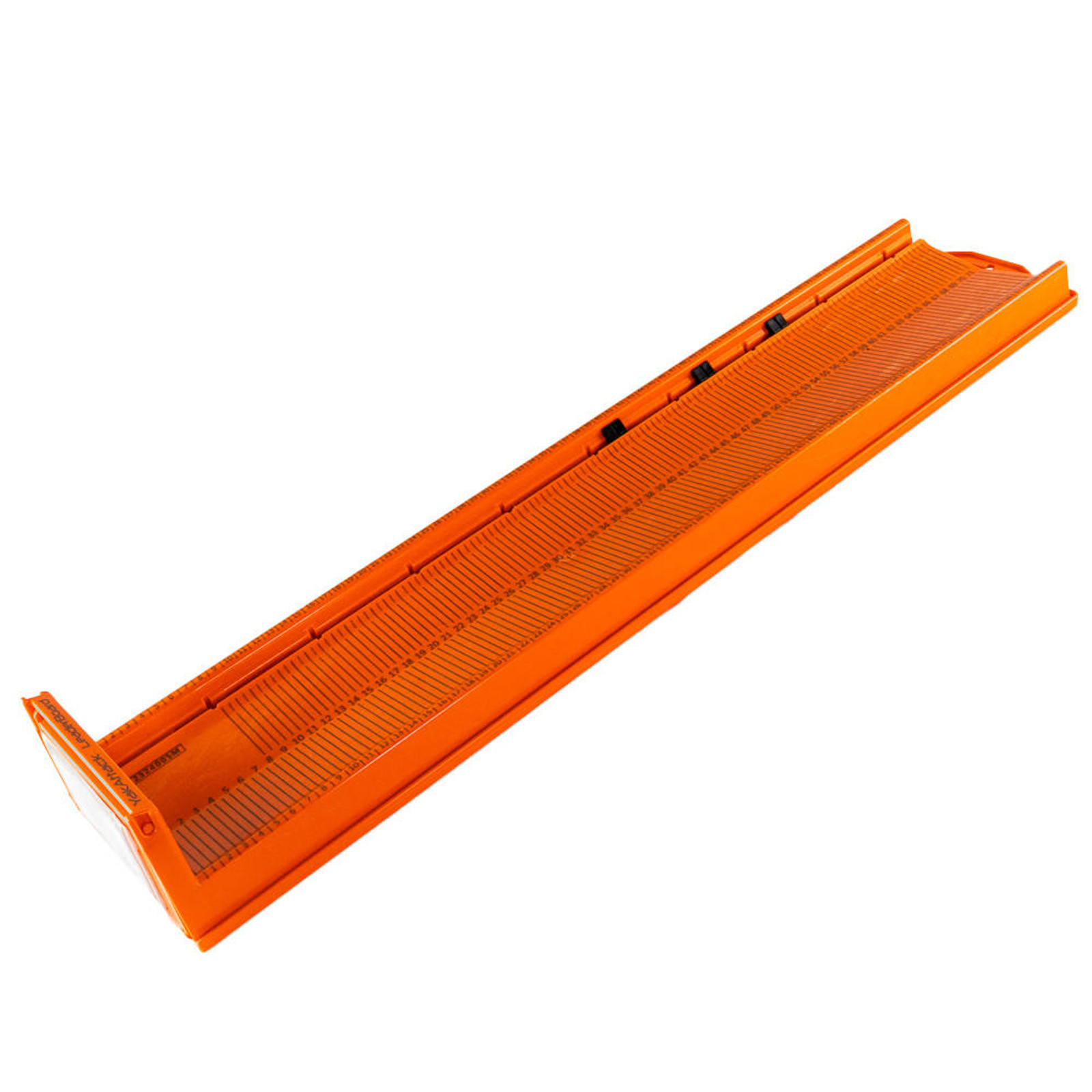 Metric LeaderBoard - 71 cm Measuring Board with Built-In Identifier Holders and Cull Tabs, Orange - 21