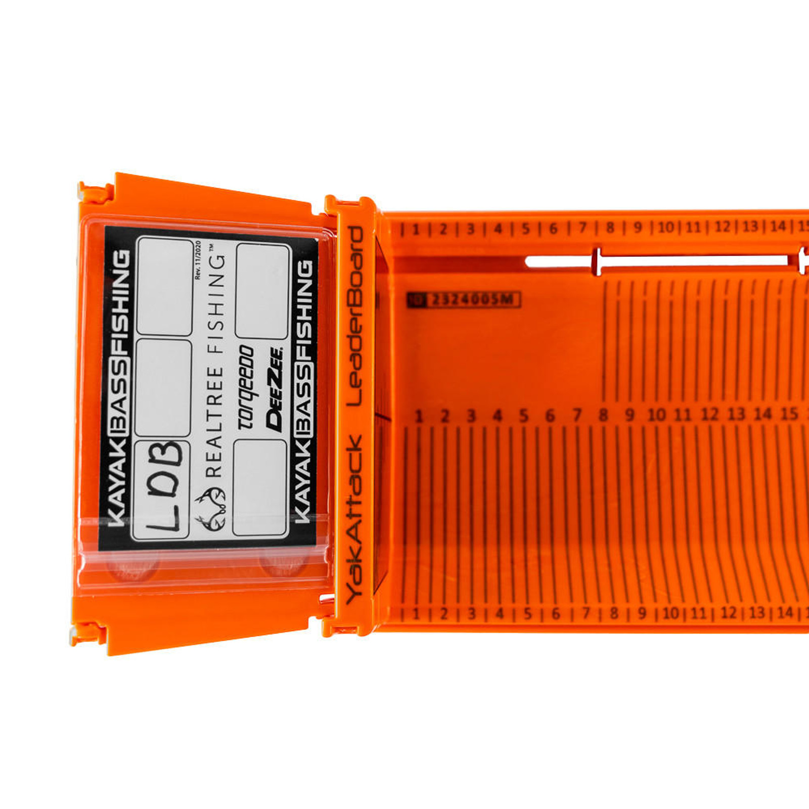 Metric LeaderBoard - 71 cm Measuring Board with Built-In Identifier Holders and Cull Tabs, Orange - 9