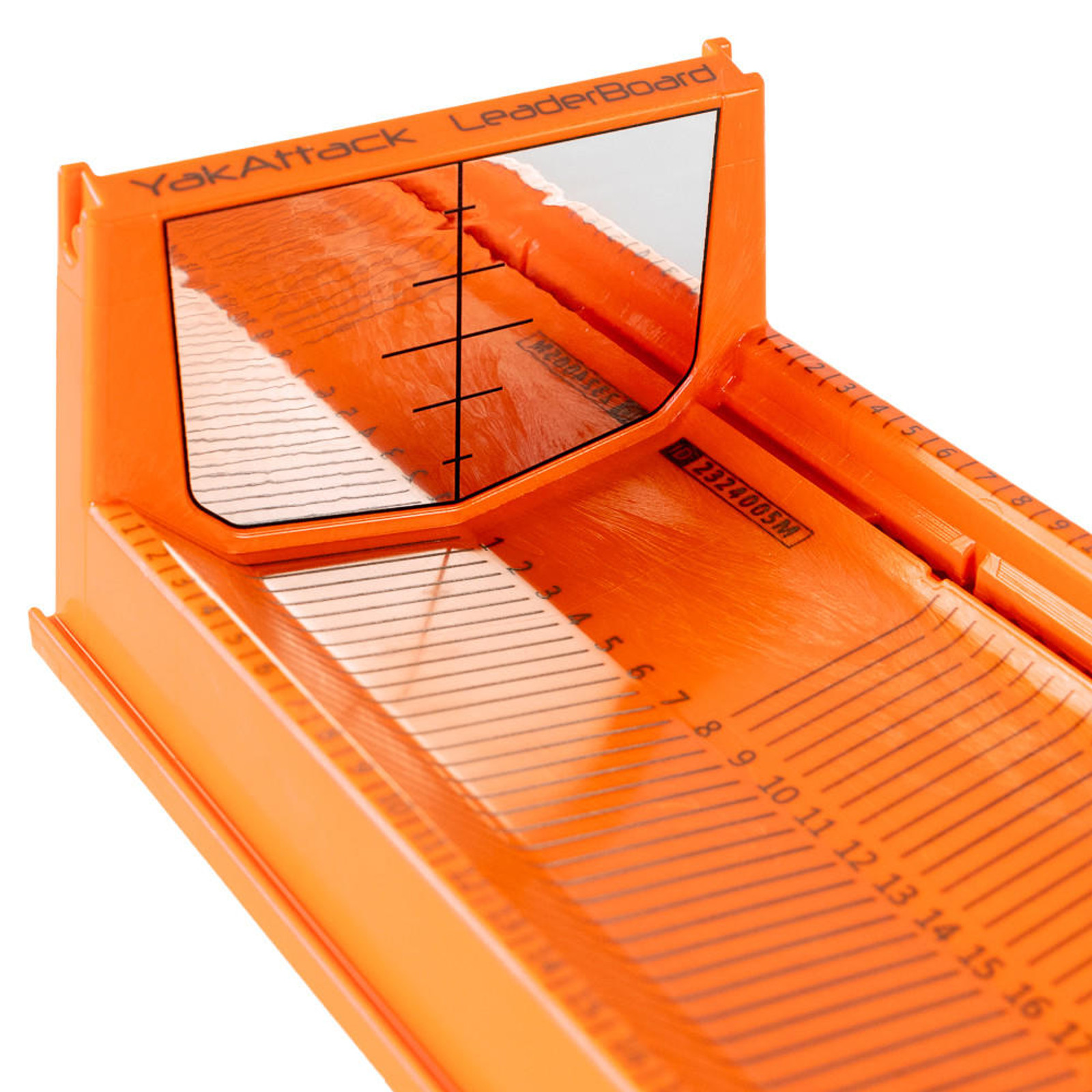Metric LeaderBoard - 71 cm Measuring Board with Built-In Identifier Holders and Cull Tabs, Orange - 16
